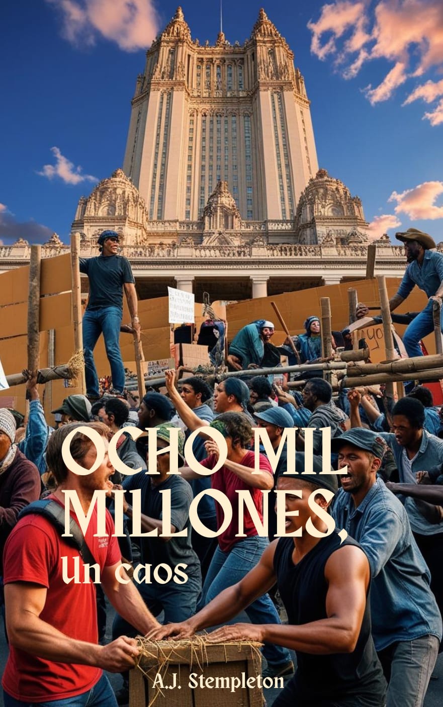 Portada de Ocho mil millones, un caos